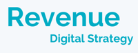 logo revenue oficial en color de fondo